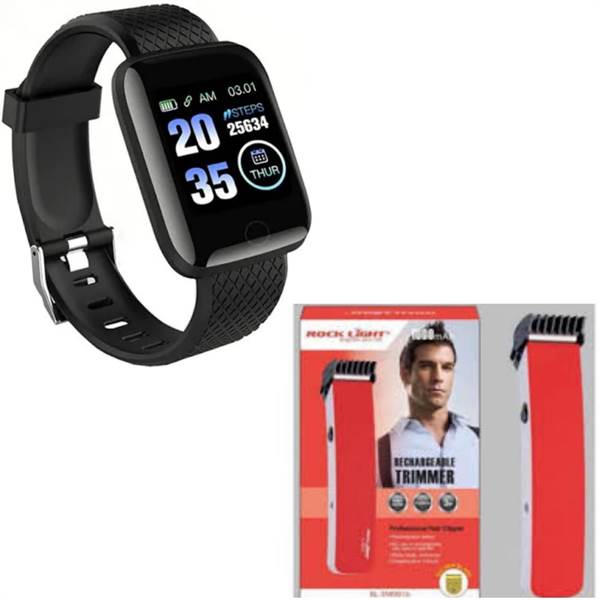 ID-116 Smartwatch and RL-9016-01 Trimmer